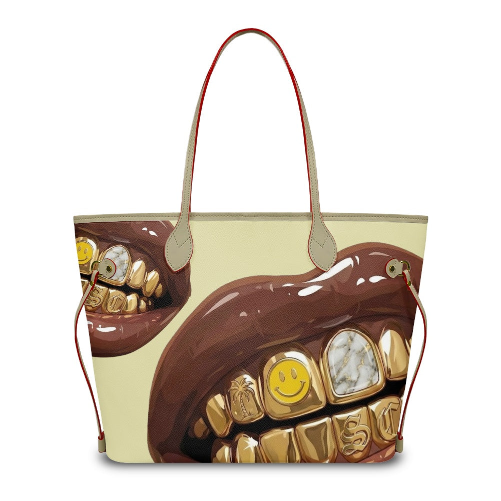 Just Landed Yellow Tote Purse