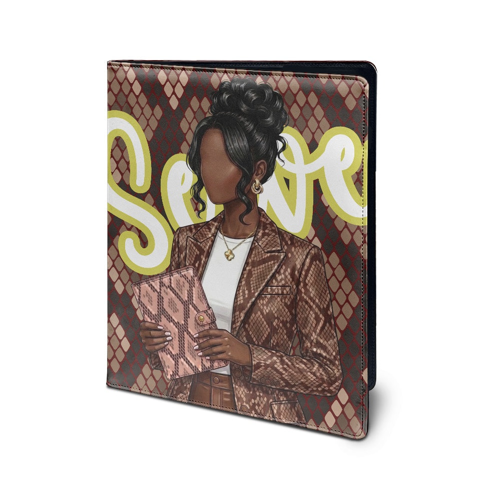 1 Peter 4:10-11 Brown Padfolio