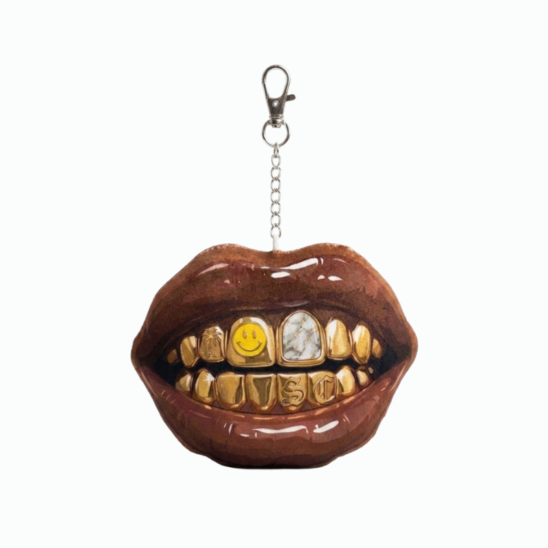 Signature Grill Puffer Keychain