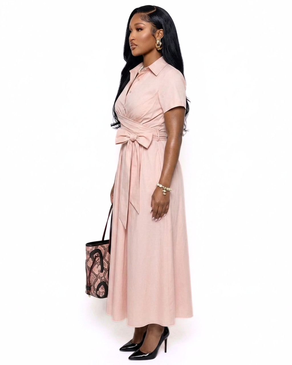 In my Purpose Midi Dress