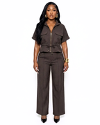 Heart of Service 2 Piece Pants Set