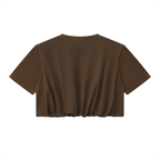 Serve Black Crop Top