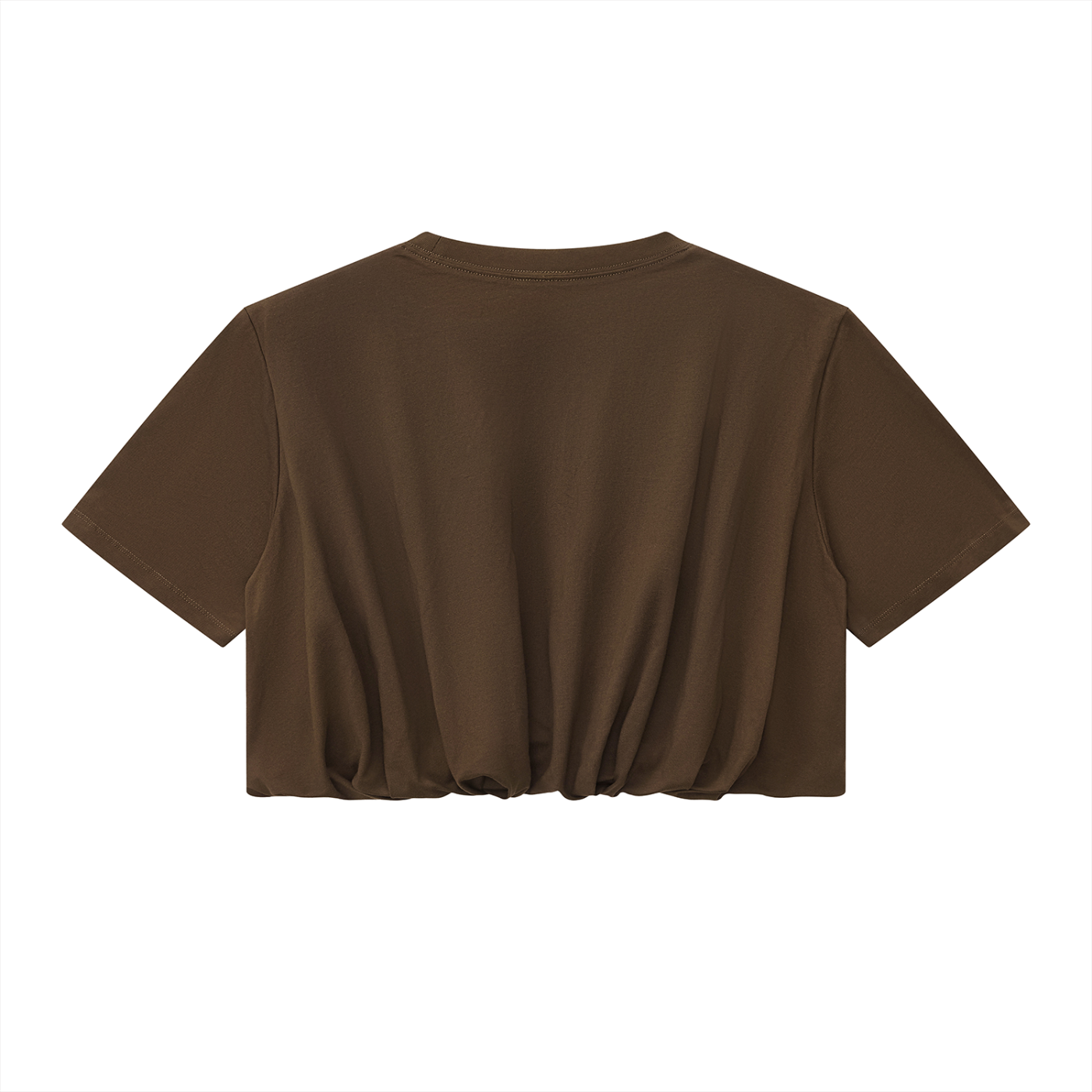 Serve Black Crop Top