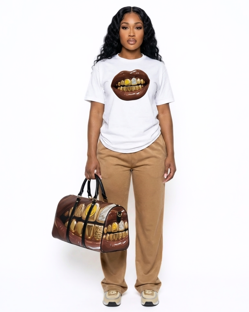 Just Landed Cotton Graphic T-Shirt