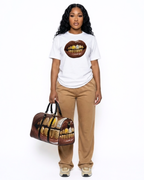 Just Landed Cotton Graphic T-Shirt