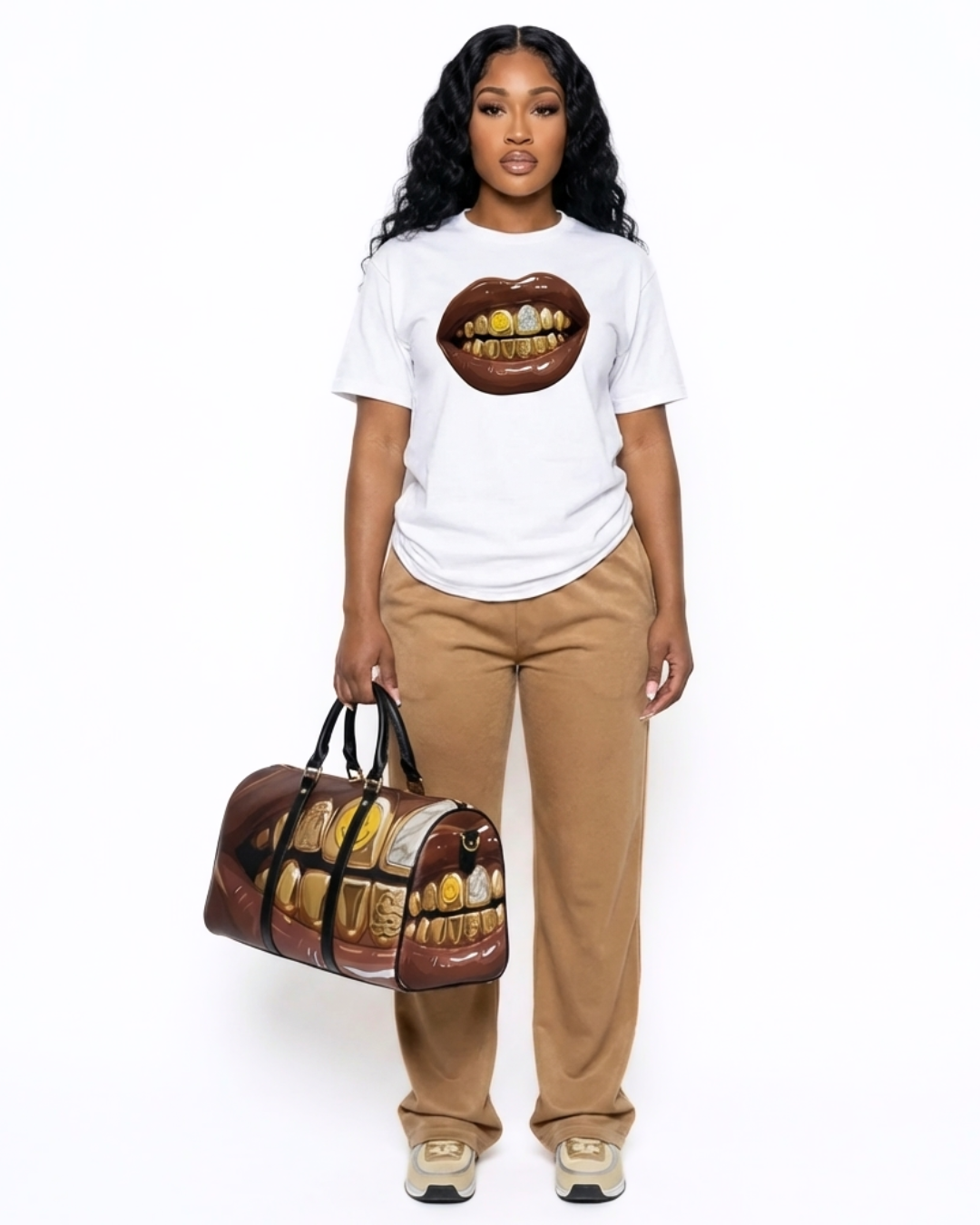 Just Landed Cotton Graphic T-Shirt