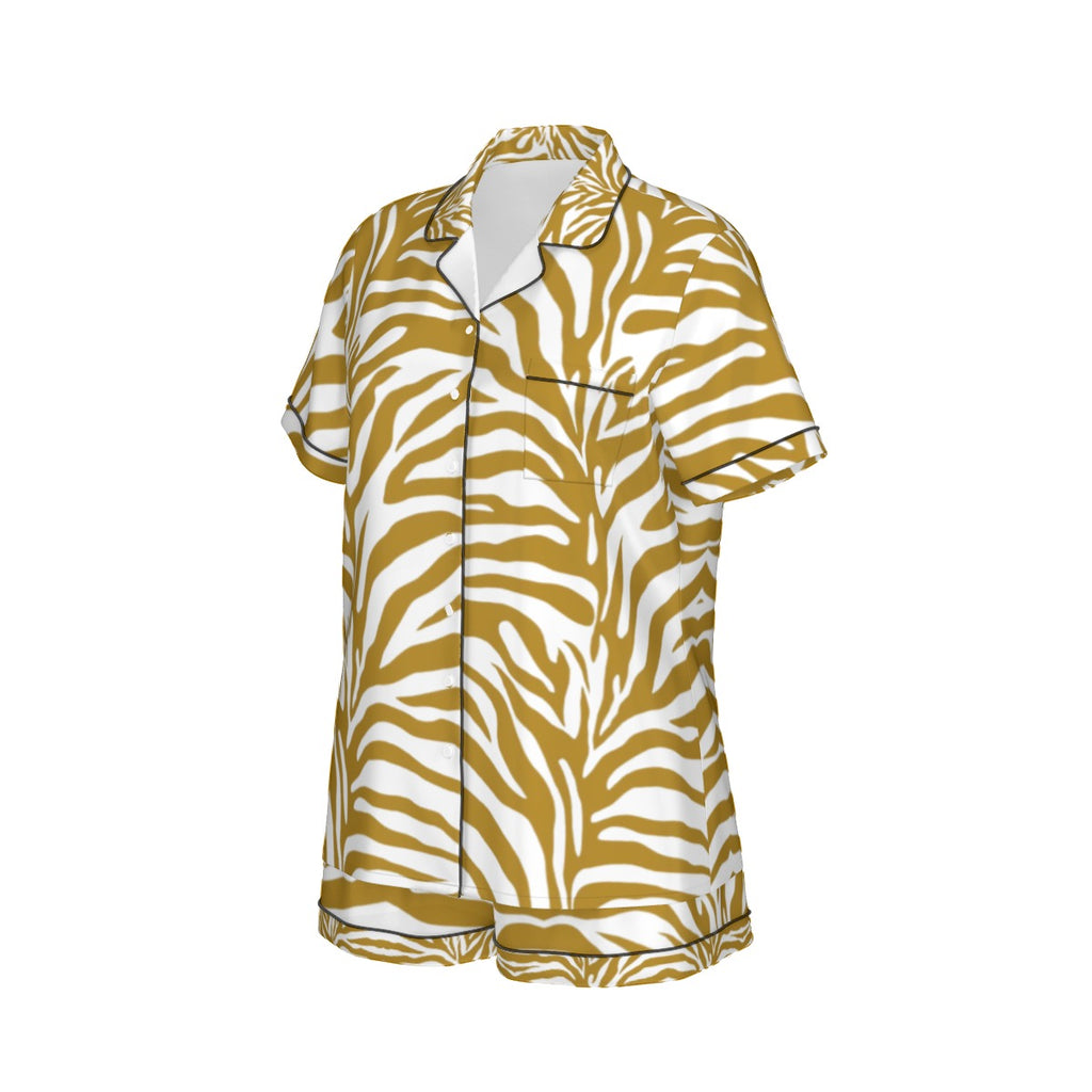 Wild Things 2 Piece Shorts Pajamas Yellow