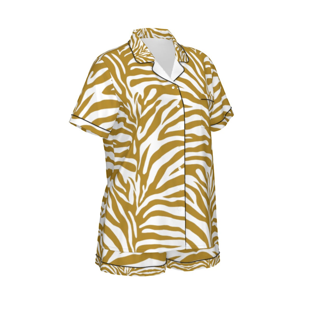Wild Things 2 Piece Shorts Pajamas Yellow