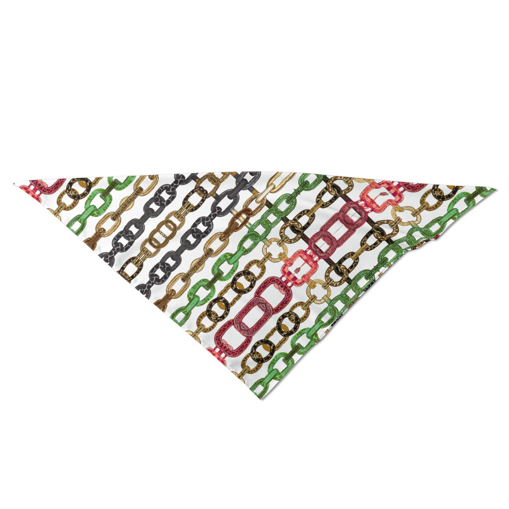 Unchained Silk Scarf| White