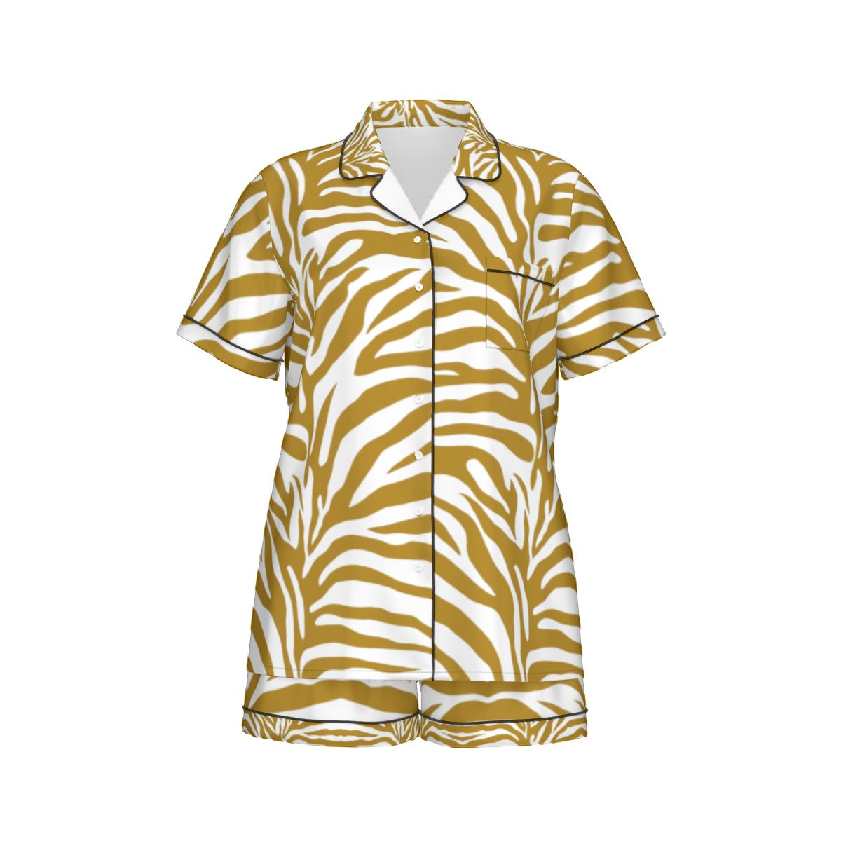 Wild Things 2 Piece Shorts Pajamas Yellow