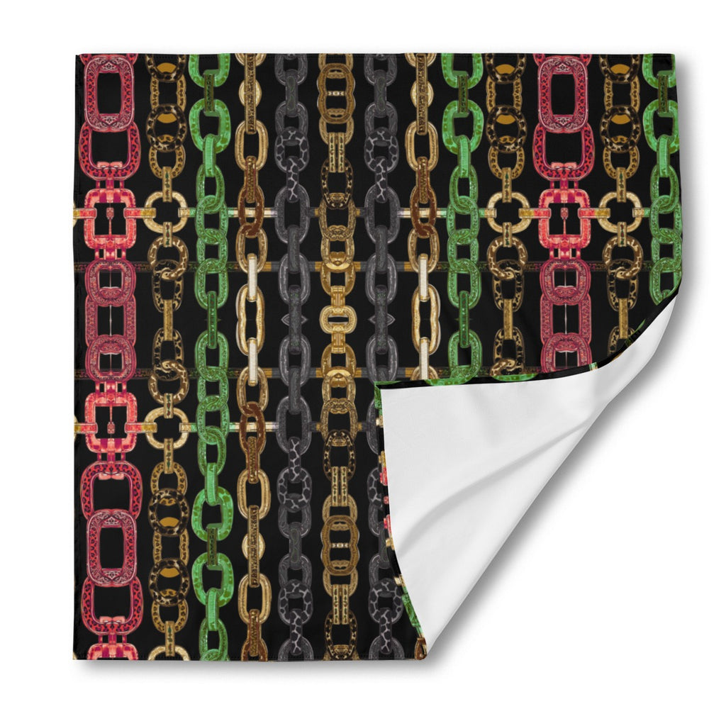 Unchained Silk Scarf| Black