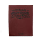 1 Peter 4:10-11 Brown Padfolio
