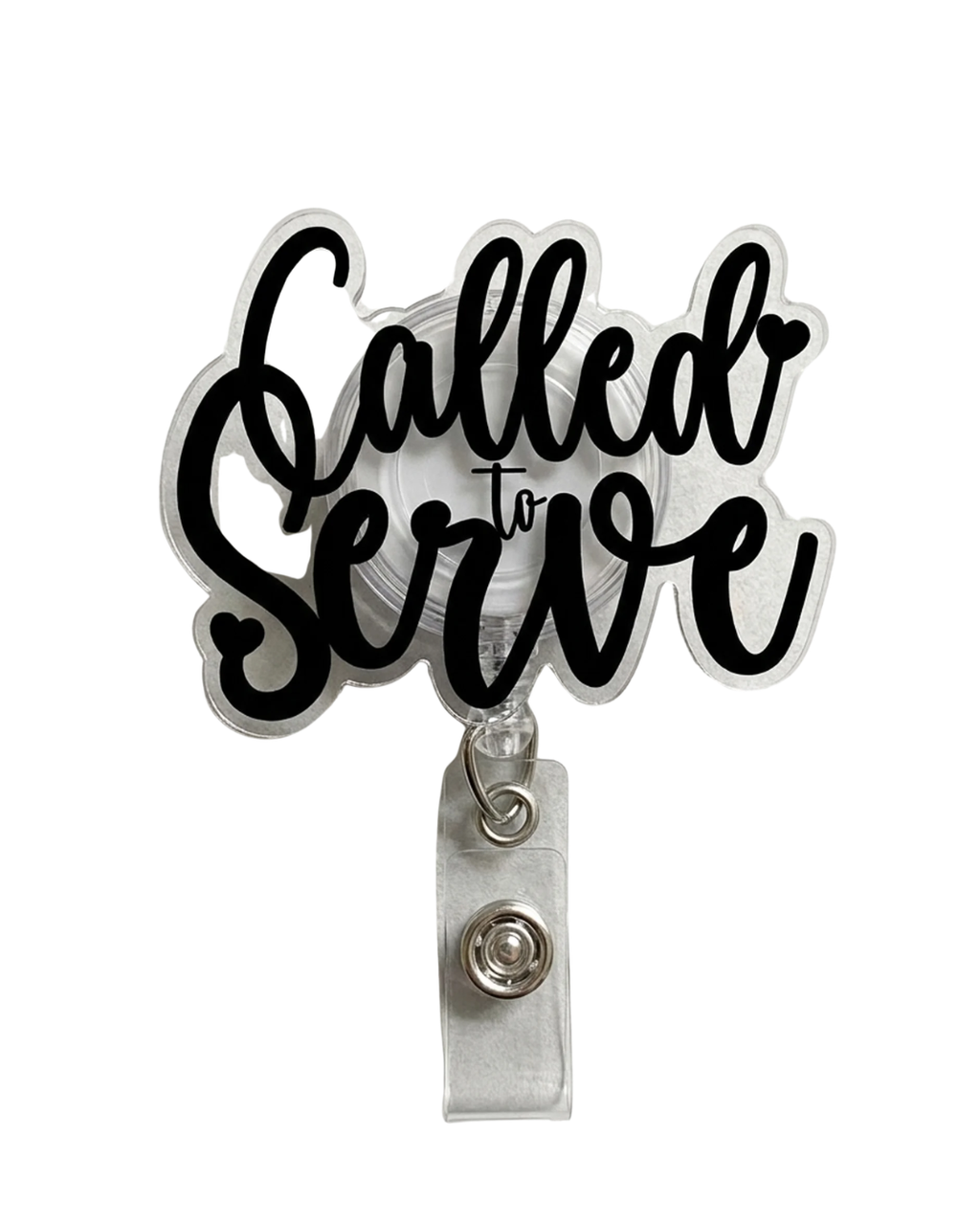 Called to Serve Acrylic Badge Reel