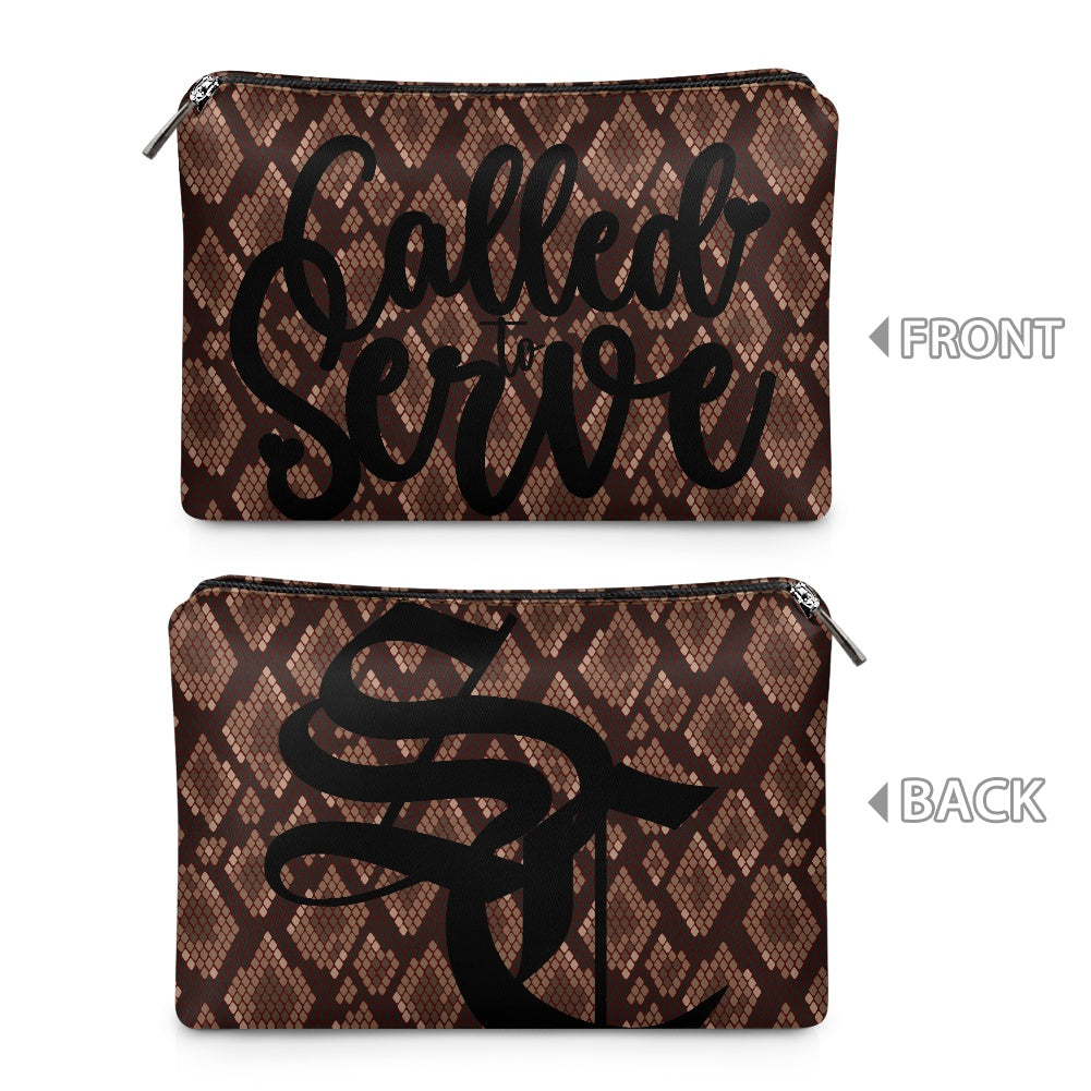 Serve OG Makeup Bag Brown