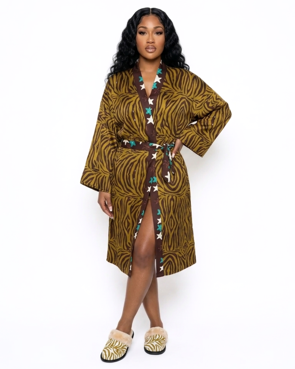 Saltwater Chic Silky Robe