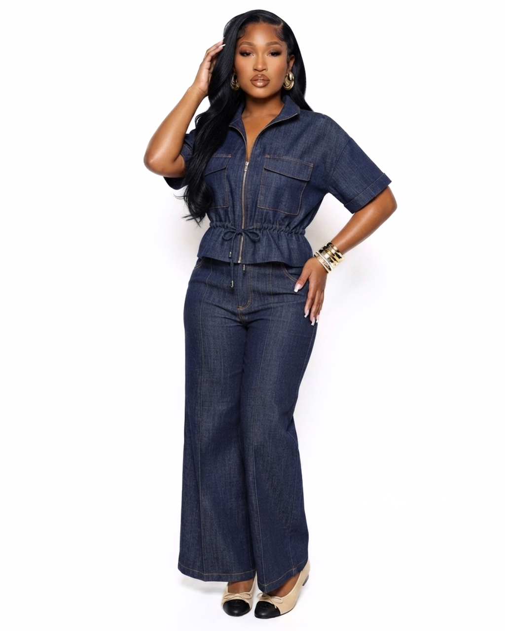 Kindred Spirit 2 Piece Denim Set