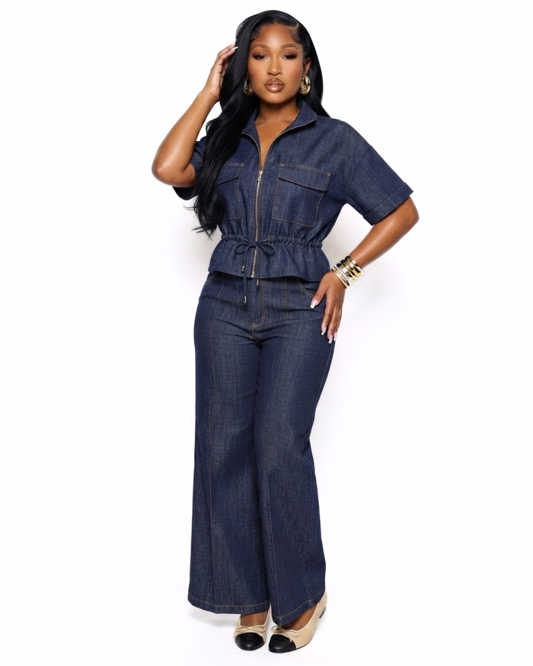 Kindred Spirit 2 Piece Denim Set