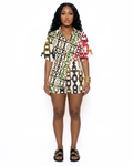 Unchained Shorts Set| White