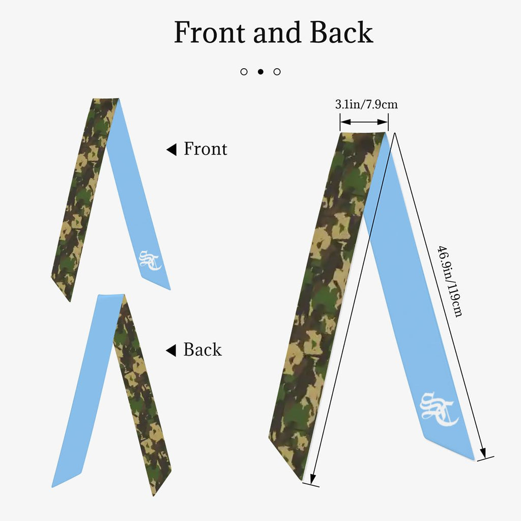 HomeTeam Camo Satin Handbag Scarf