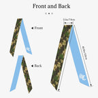 HomeTeam Camo Satin Handbag Scarf