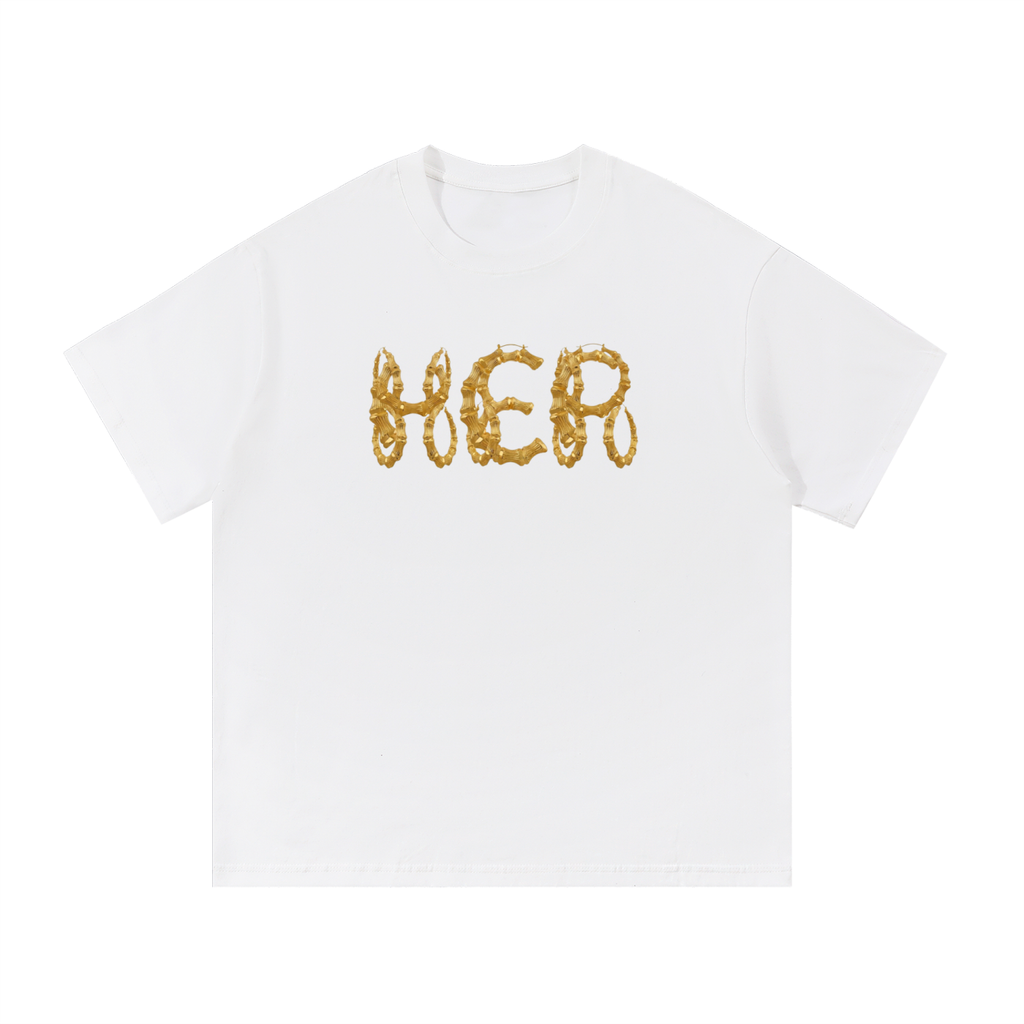 I am HER Cotton Graphic T-Shirt