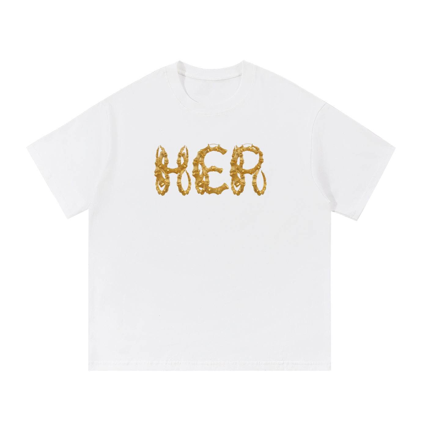 I am HER Cotton Graphic T-Shirt