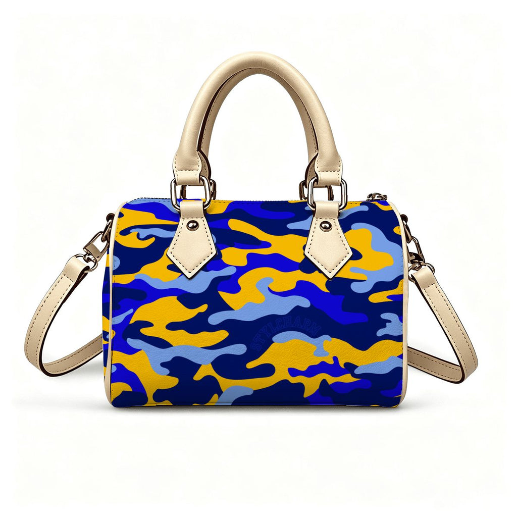 Sisterhood| Blue & Yellow Camo