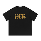 I am HER Cotton Graphic T-Shirt
