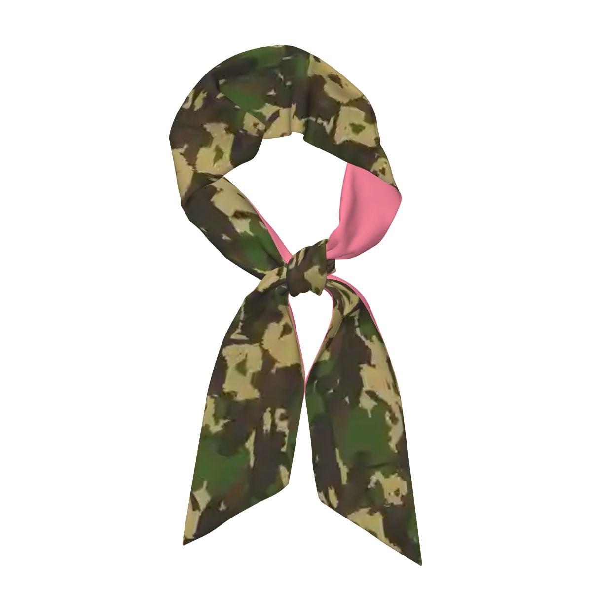 HomeTeam Camo Satin Handbag Scarf