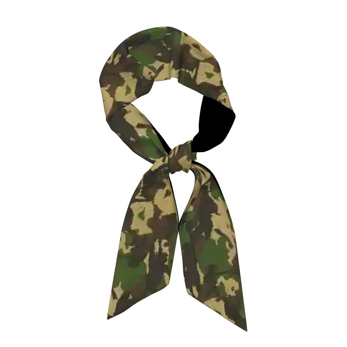 HomeTeam Camo Satin Handbag Scarf