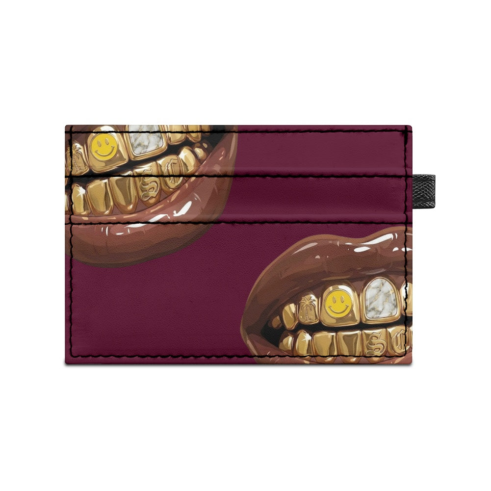 Signature StylCharm Card Holder Burgandy