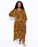 The Perfect Accessory Kaftan Swoosh Toasted Brown