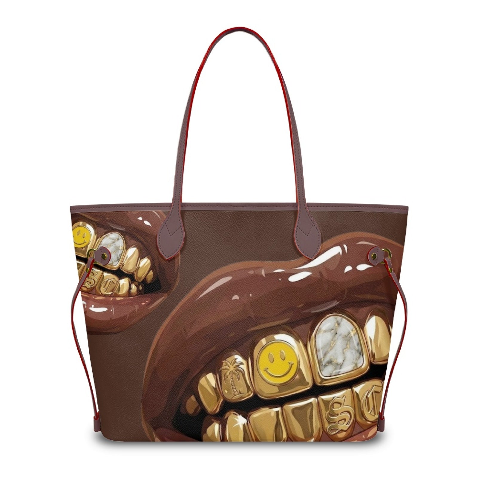 Just Landed Brown Tote Purse