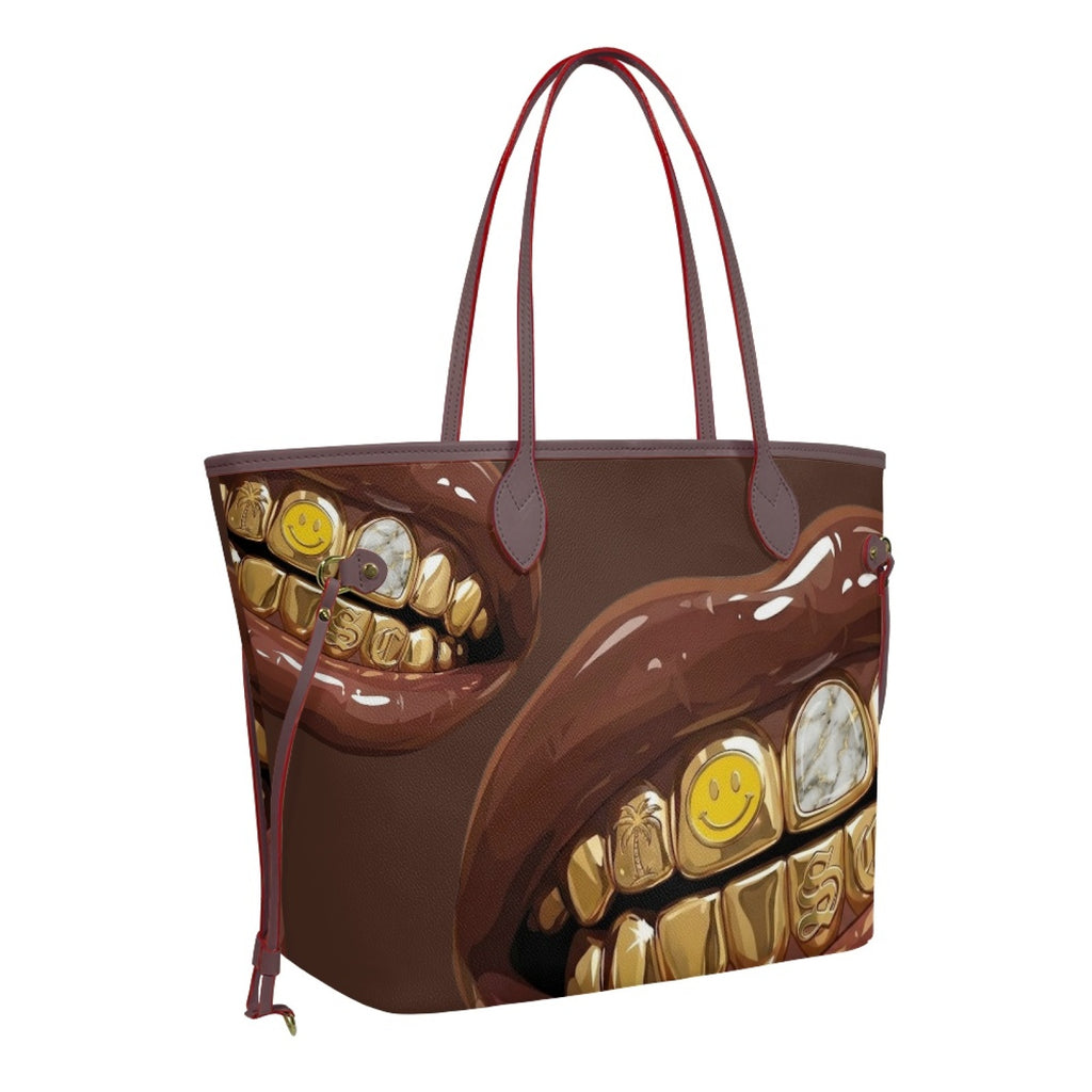 Just Landed Brown Tote Purse