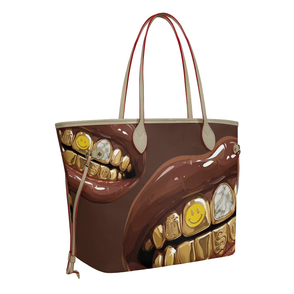 Just Landed Brown Tote Purse