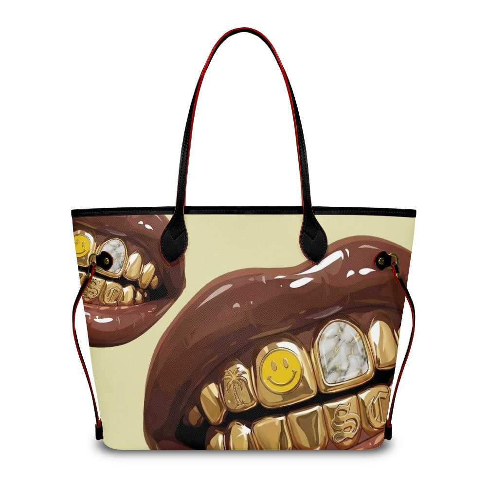 Just Landed Yellow Tote Purse