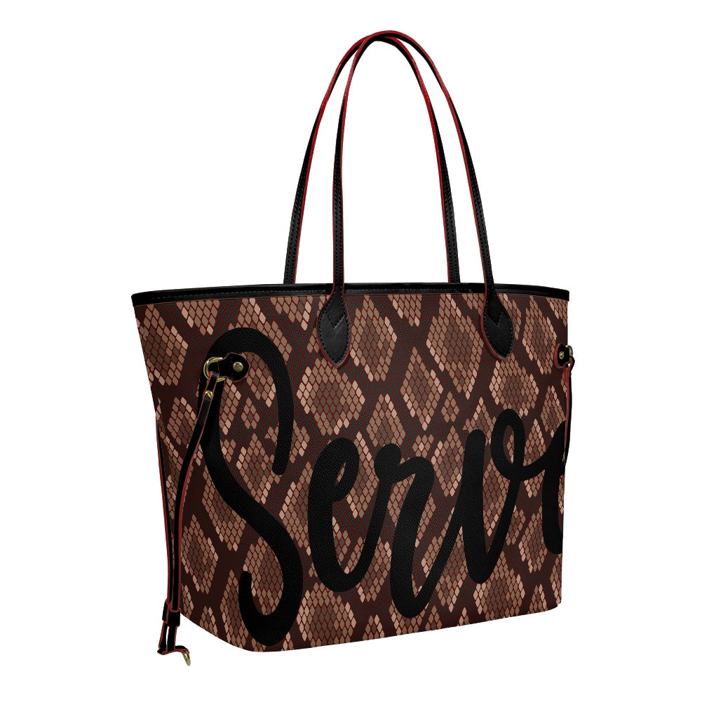 Serve OG Tote Bag Brown