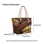 Just Landed Brown Tote Purse