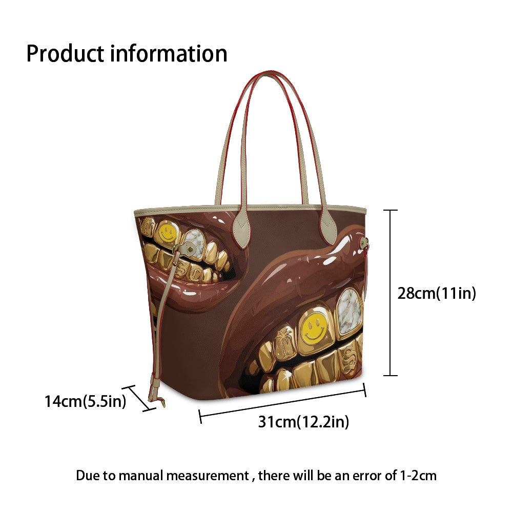 Just Landed Brown Tote Purse