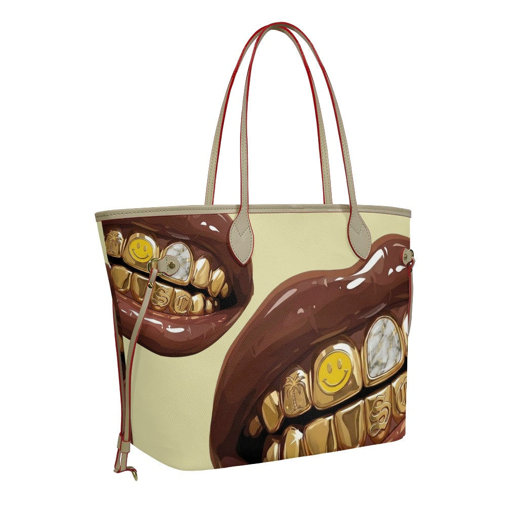 Just Landed Yellow Tote Purse