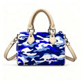 Sisterhood| Blue & White Camo Bag