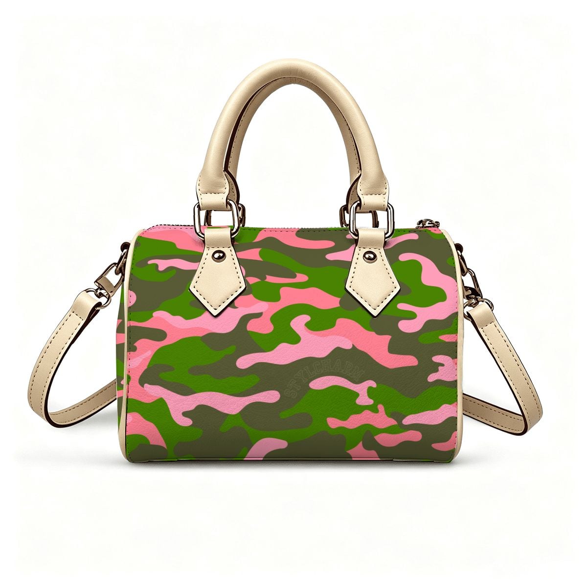 Sisterhood| Pink & Green Camo Bag