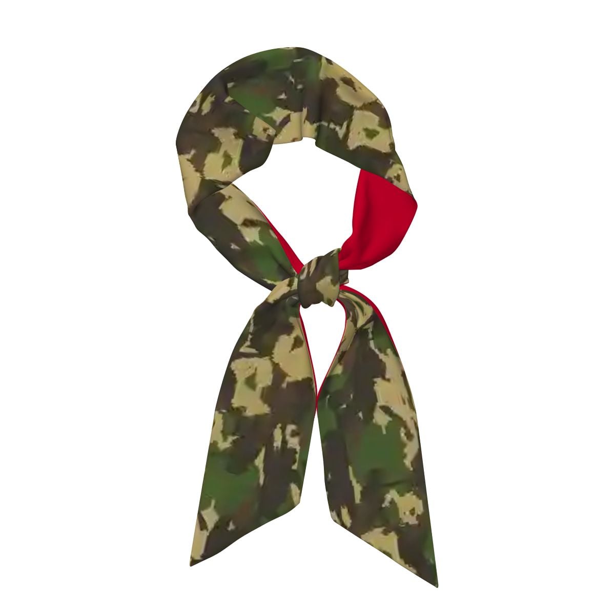 HomeTeam Camo Satin Handbag Scarf