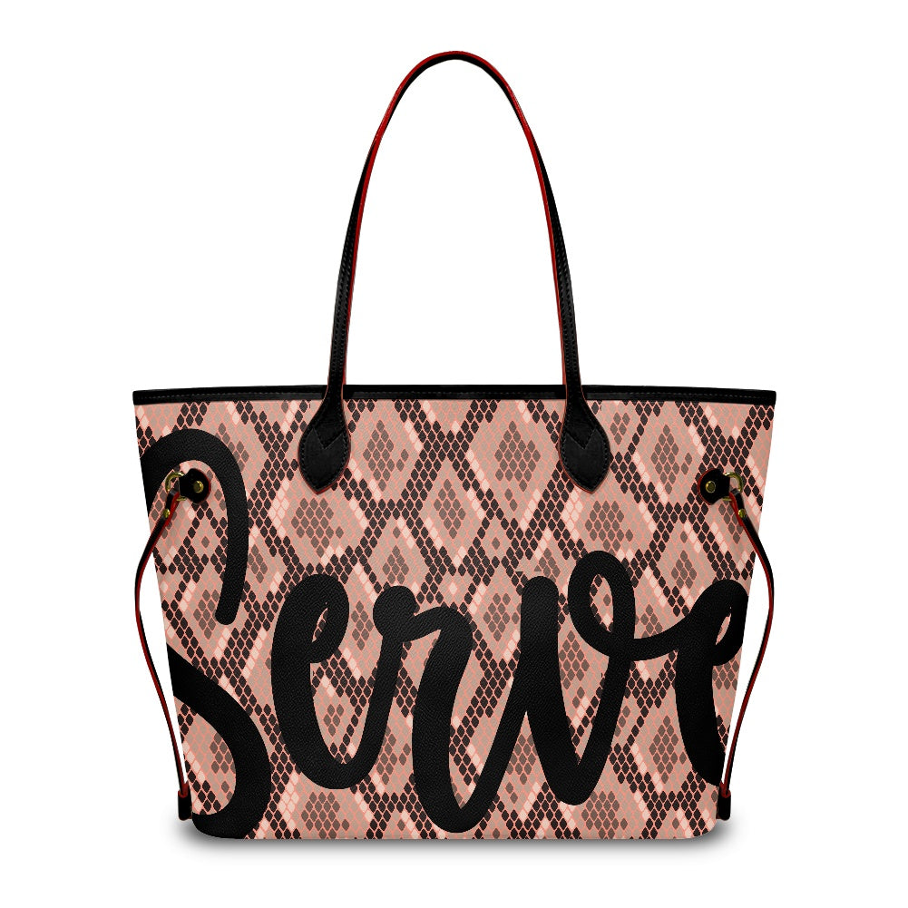 Serve OG Tote Bag Pink