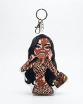 Express Yourself Puffer Keychain- Mosiac